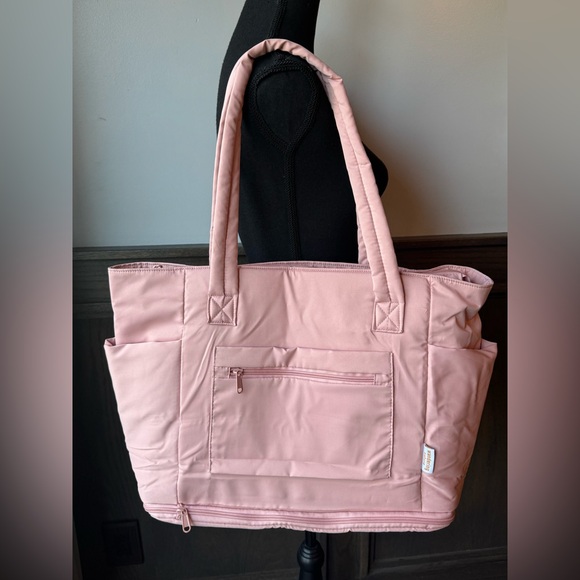 Wandering Nature Travel puffer soft computer Tote Bag - Picture 3 of 8